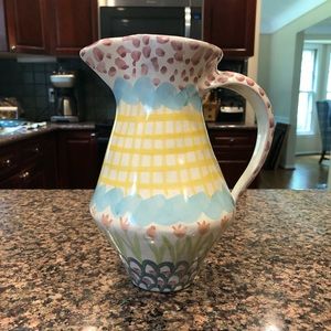 Mackenzie Child’s pitcher In retired pattern
